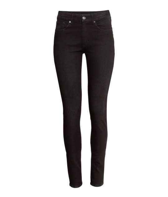 H&M Skinny Regular Jeans, $20, H&M.