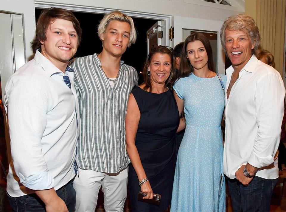 Jesse Bongiovi, Jacob Jake Bongiovi, Dorothea Bon Jovi, Stephanie Bongiovi, Jon Bon Jovi