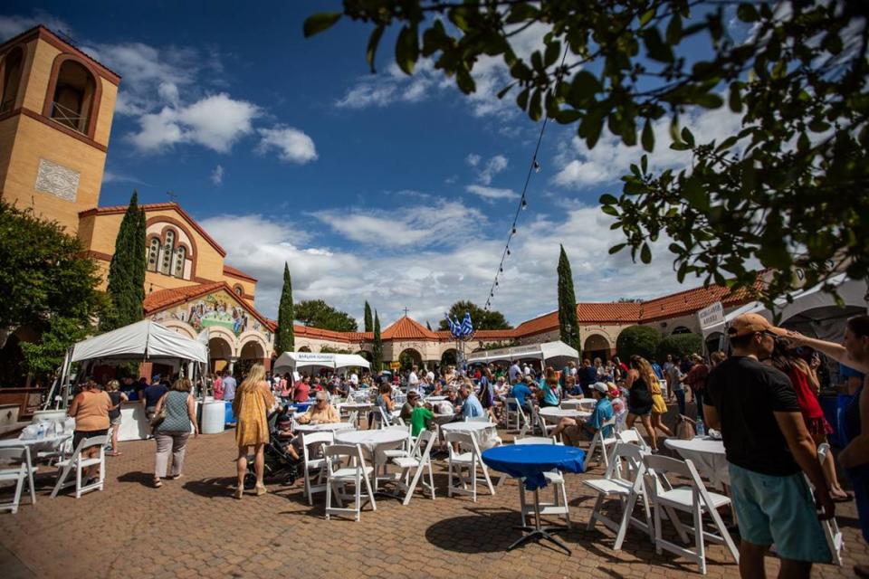 The Greek Food Festival of Dallas, hosted by Holy Trinity Greek Orthodox Church, will take place Nov. 3-5 at 13555 Hillcrest Rd.