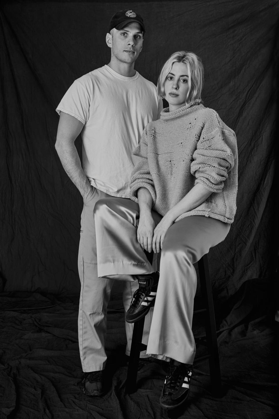 Jack Miner and Lily Miesmer of Interior - Credit: Jenna Greene for WWD