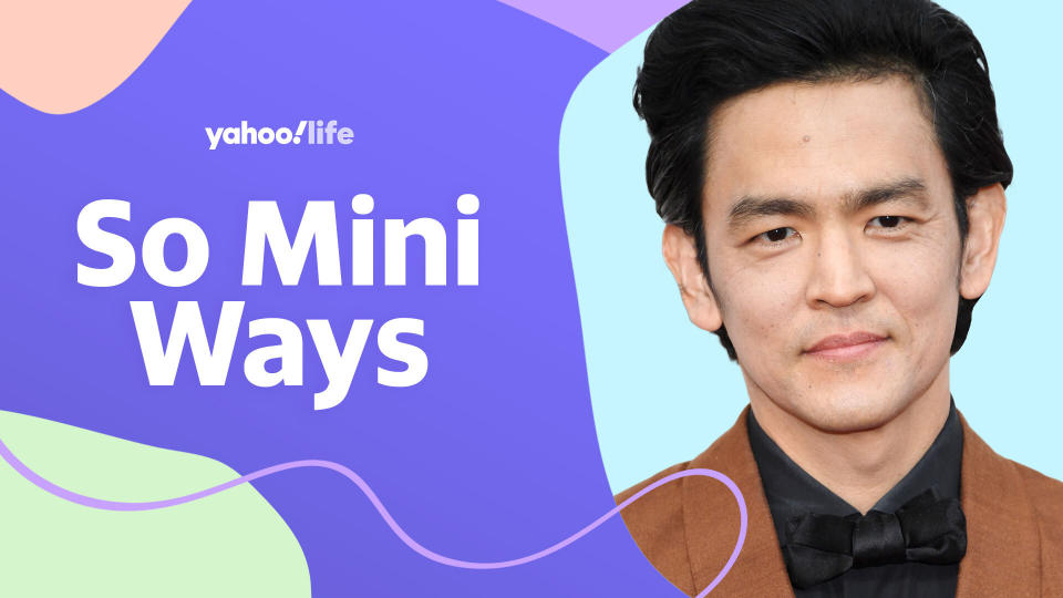 Actor and author John Cho on fatherhood and how the turmoil of 2020 inspired his new book. (Photo: Getty; designed by Quinn Lemmers)