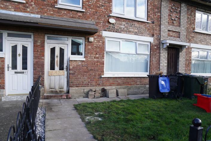 Scenes at the house after the fire on Woodville Avenue after suspected arson attack
Credit: Evening Gazette