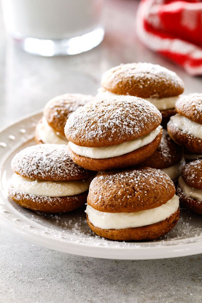 Gingerbread Whoopie Pies