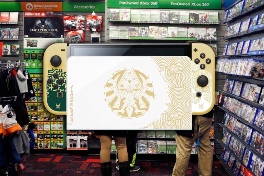 GameStop despide a empleado que filtró el Switch OLED de Zelda: Tears of the Kingdom