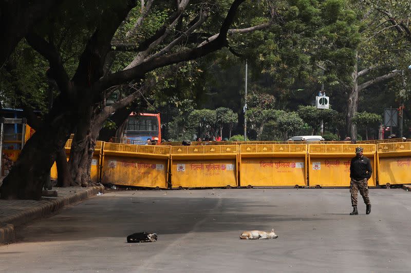 Indian farmers march towards New Delhi to push for better crop prices promised to them in 2021