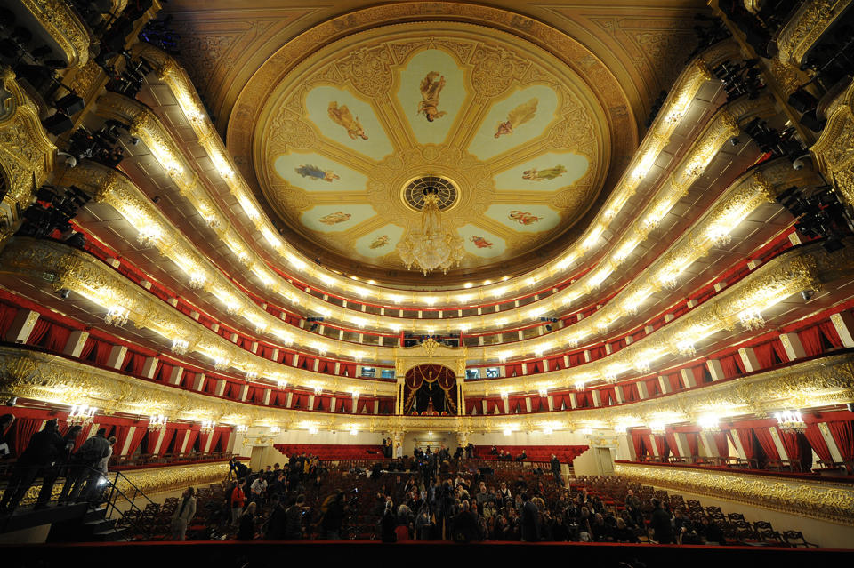 The Bolshoi Theater in Moscow