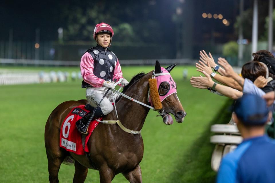 Angus Chung lies fifth in the jockeys’ championship with 25 winners