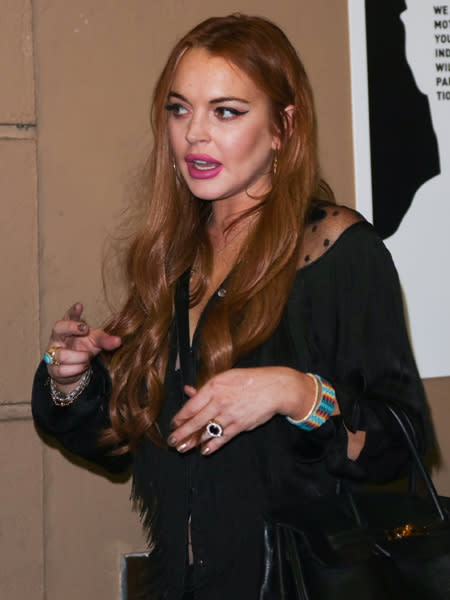 Lindsay Lohan has dyed and cut her hair so many times that we were relieved when she went back to her roots with a deep red hair colour recently. We hope her blond days are behind her! (Photo by Paul Archuleta/FilmMagic)