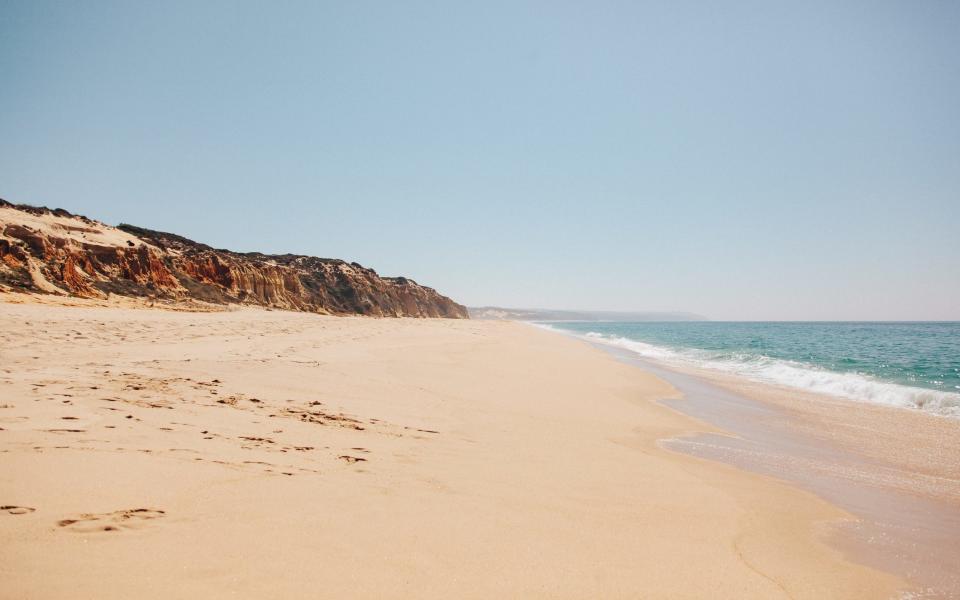 The beach at Foz - Getty