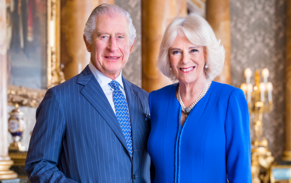 new photograph of Their Majesties The King and The Queen Consort