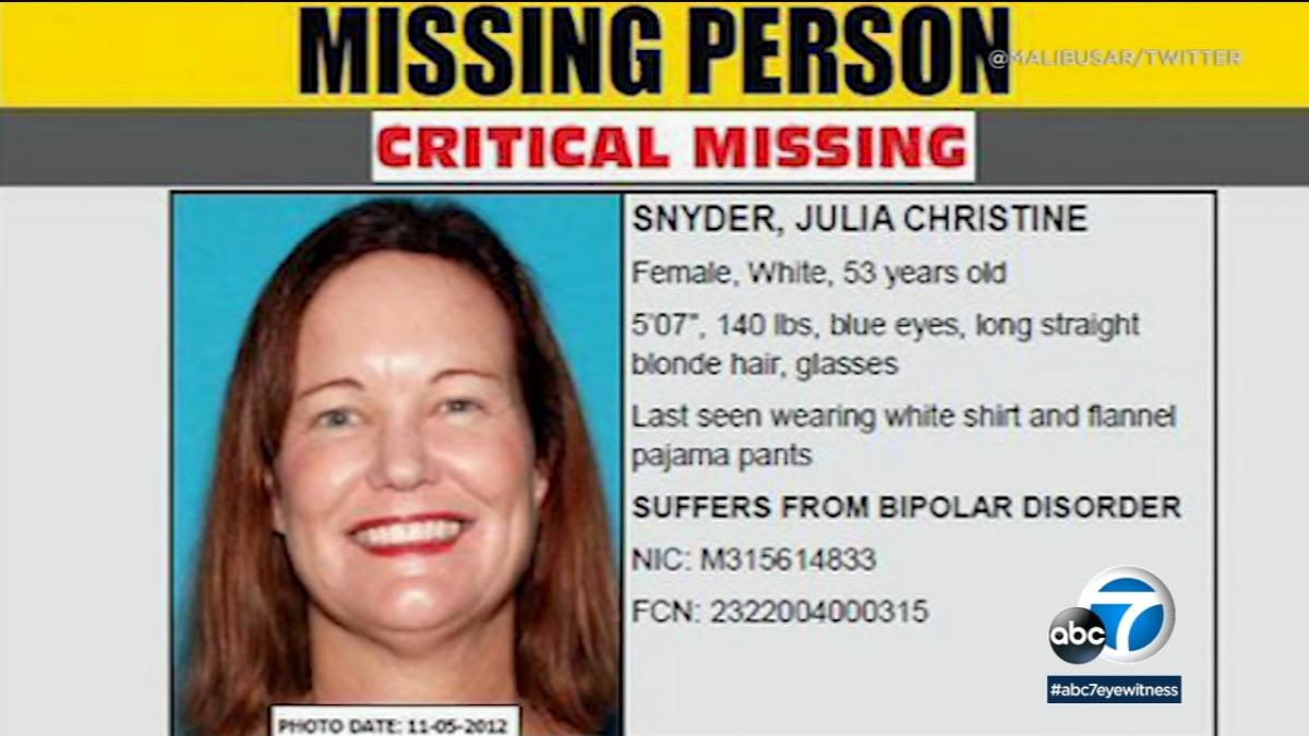 Missing Malibu Woman Body Found In Crawl Space Identified As Julia