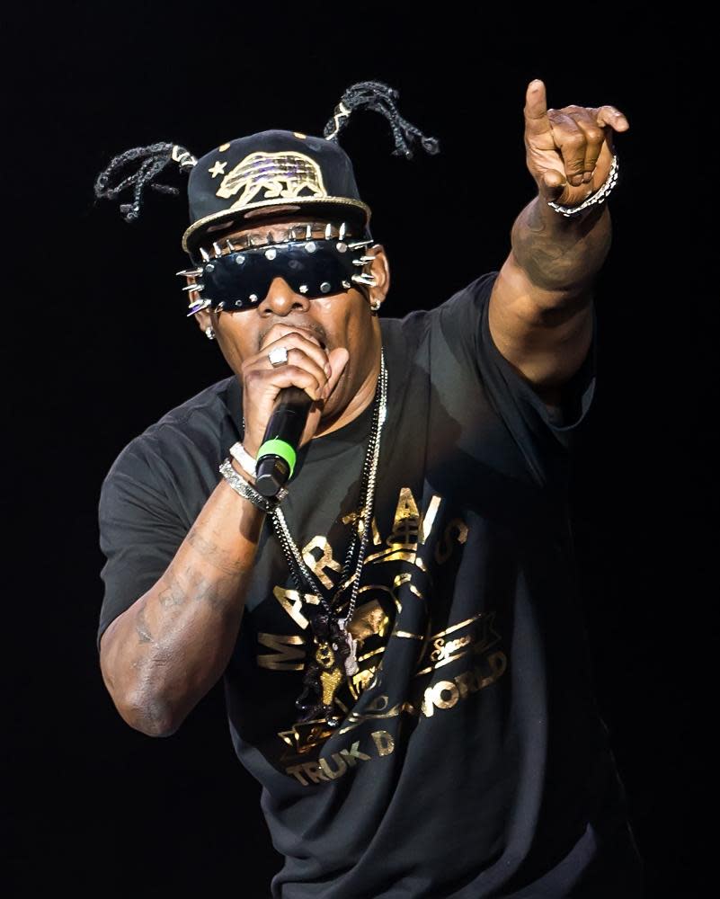 Coolio performing in n Camden, New Jersey in 2016.