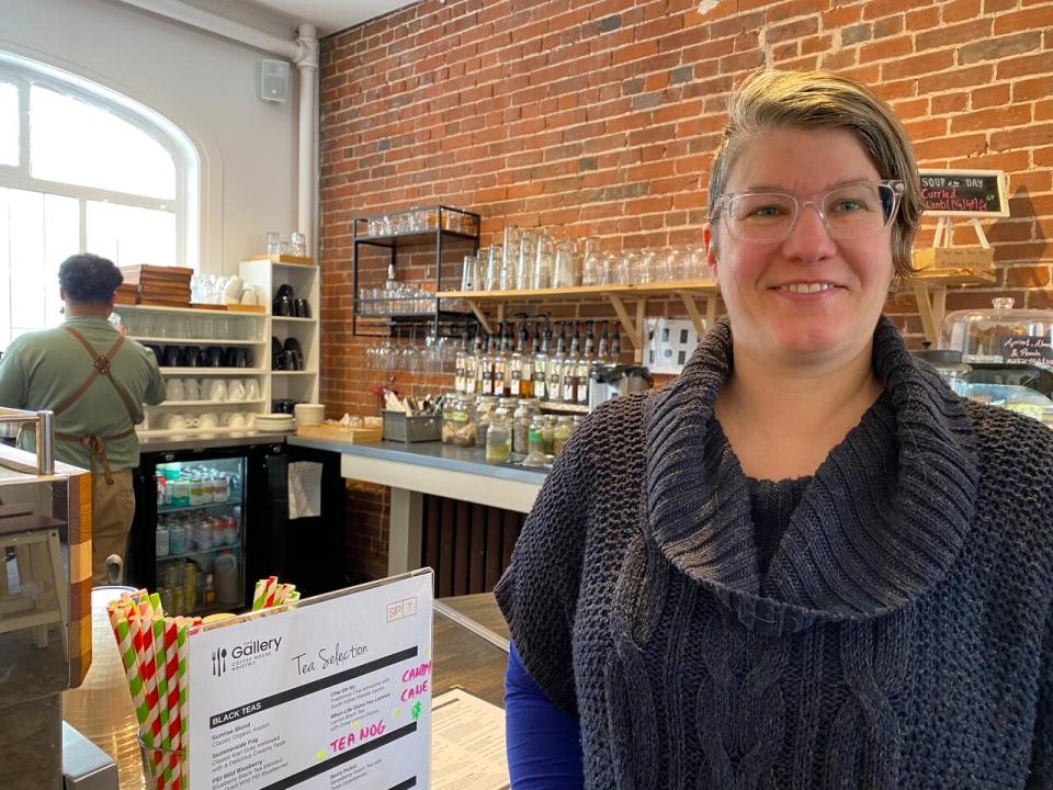 The Gallery co-owner Jessica Fritz says the cafe has seen an increase in traffic since the Canada Winter Games began. 