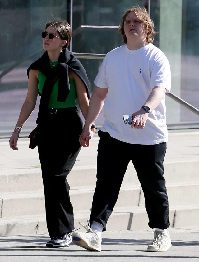 Lewis Capaldi Steps Out with Girlfriend Ellie MacDowall for Handin