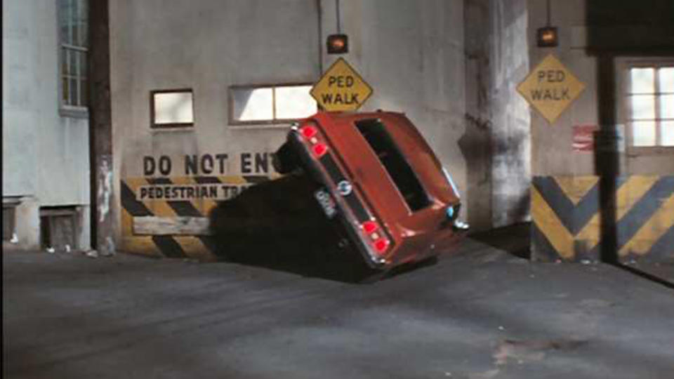 Car stunt in Diamonds Are Forever