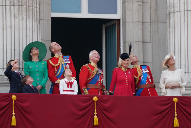 <p>Yui Mok/PA Images via Getty </p> Trooping the Colour