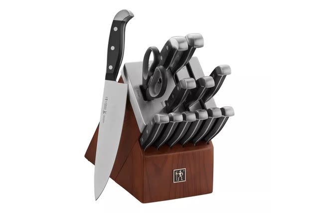 Henckels International Graphite 20-pc. Self Sharpening Knife Block Set