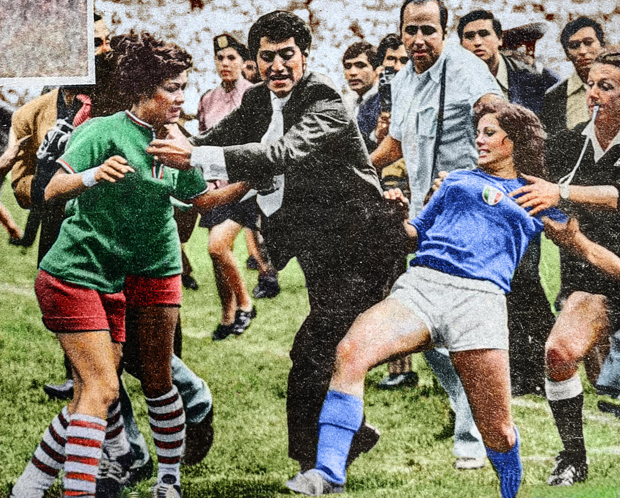  COPA 71 shows what happened at the unofficial Women's football World Cup in Mexico in 1971. 