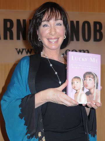 <p>WENN Rights Ltd / Alamy</p> Sachi Parker signs her book 'Lucky Me: My Life With — and Without — My Mom, Shirley MacLaine' on March 21, 2013 in New York City.