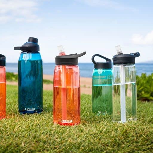 plastic water bottle camelbak