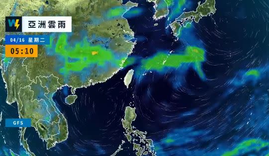 天氣風險公司分析師吳聖宇說，下週二會有一波鋒面來襲。（圖／翻攝自天氣風險 WeatherRisk臉書）