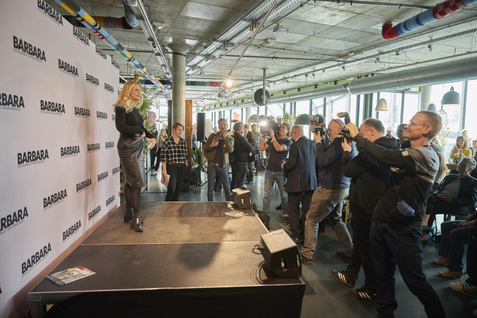 Noch ohne Shitstorm: Barbara Schöneberger 2018 bei einem Event ihres Magazins in Berlin. (Bild: Getty Images)