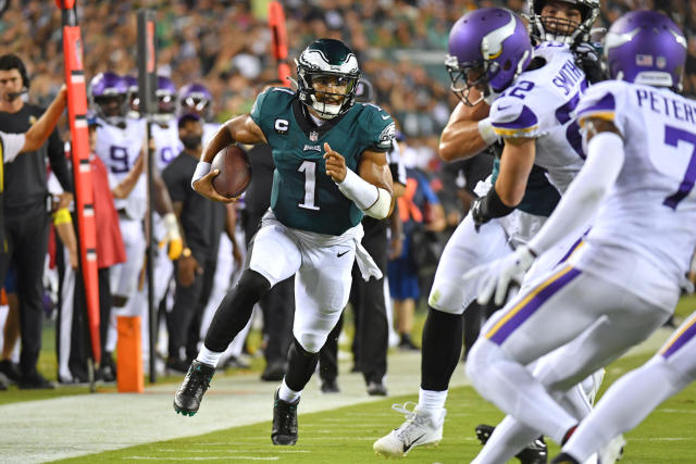 The Eagles are a touchdown favorite over the Commanders in Week 3