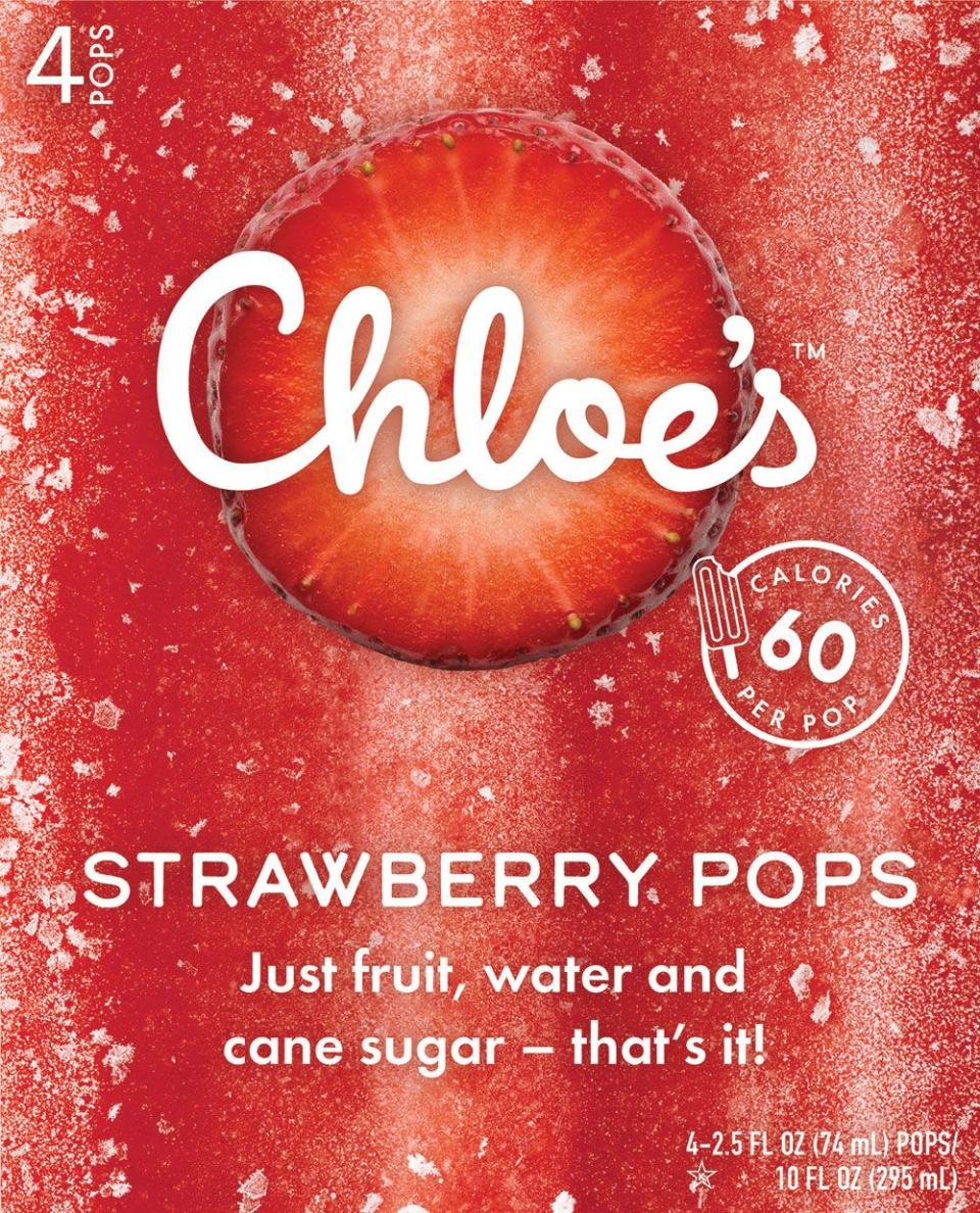 Chloe’s Strawberry Pops