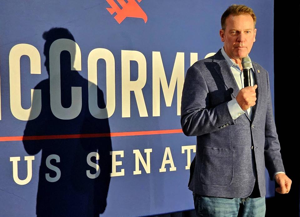 Pennsylvania State Sen. Dan Laughlin, R-49th Dist., told Republican colleagues that Erie County is not only the most important county in Pennsylvania in the 2024 election, but also the most important in the entire country.  Laughlin was speaking at a campaign event at Voodoo Brewing Co. in Erie on April 24.