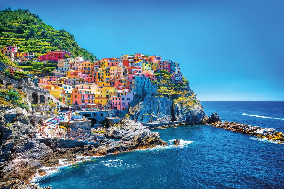 The Cinque Terre is heaven for walkers - Credit: Bigstock