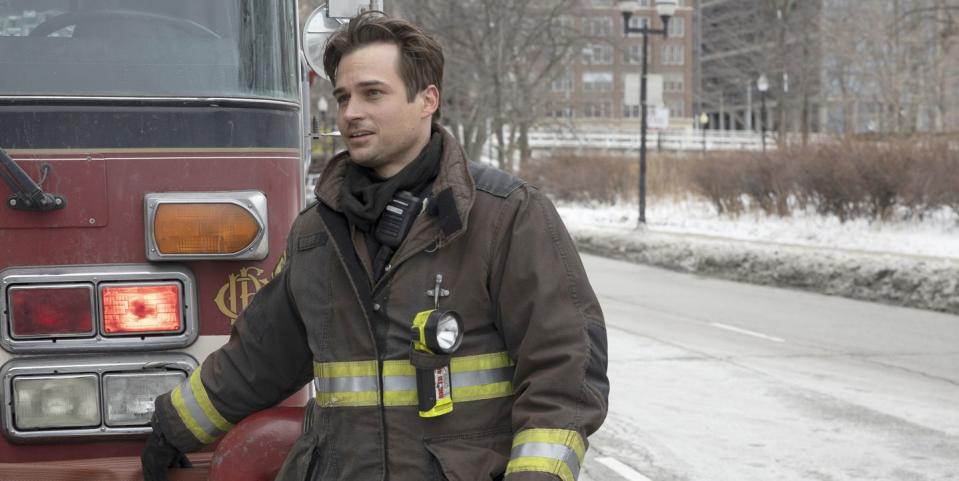 chicago fire, jon michael ecker, greg grainger