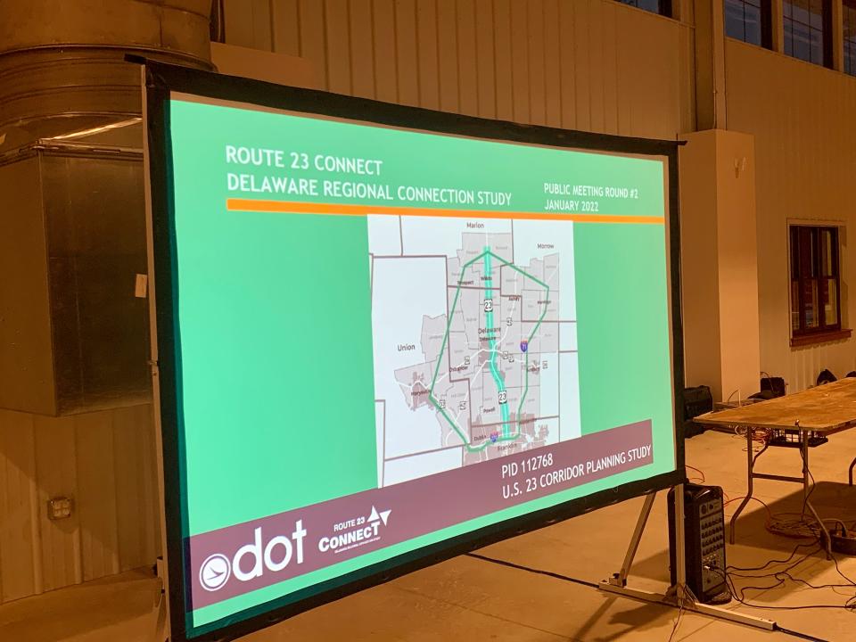 Project managers from the Ohio Department of Transportation held a public meeting Wednesday to seek input on potential plans to decrease congestion on Route 23.