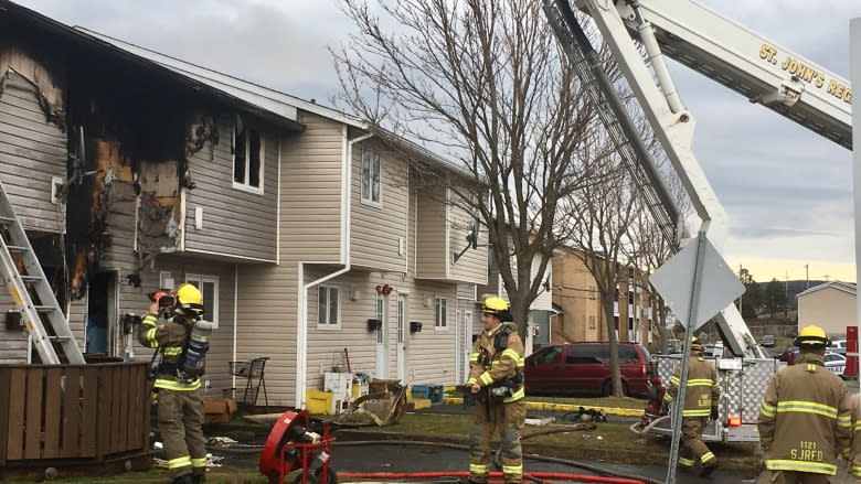 Fire destroys 2 adjacent homes on Portia Place