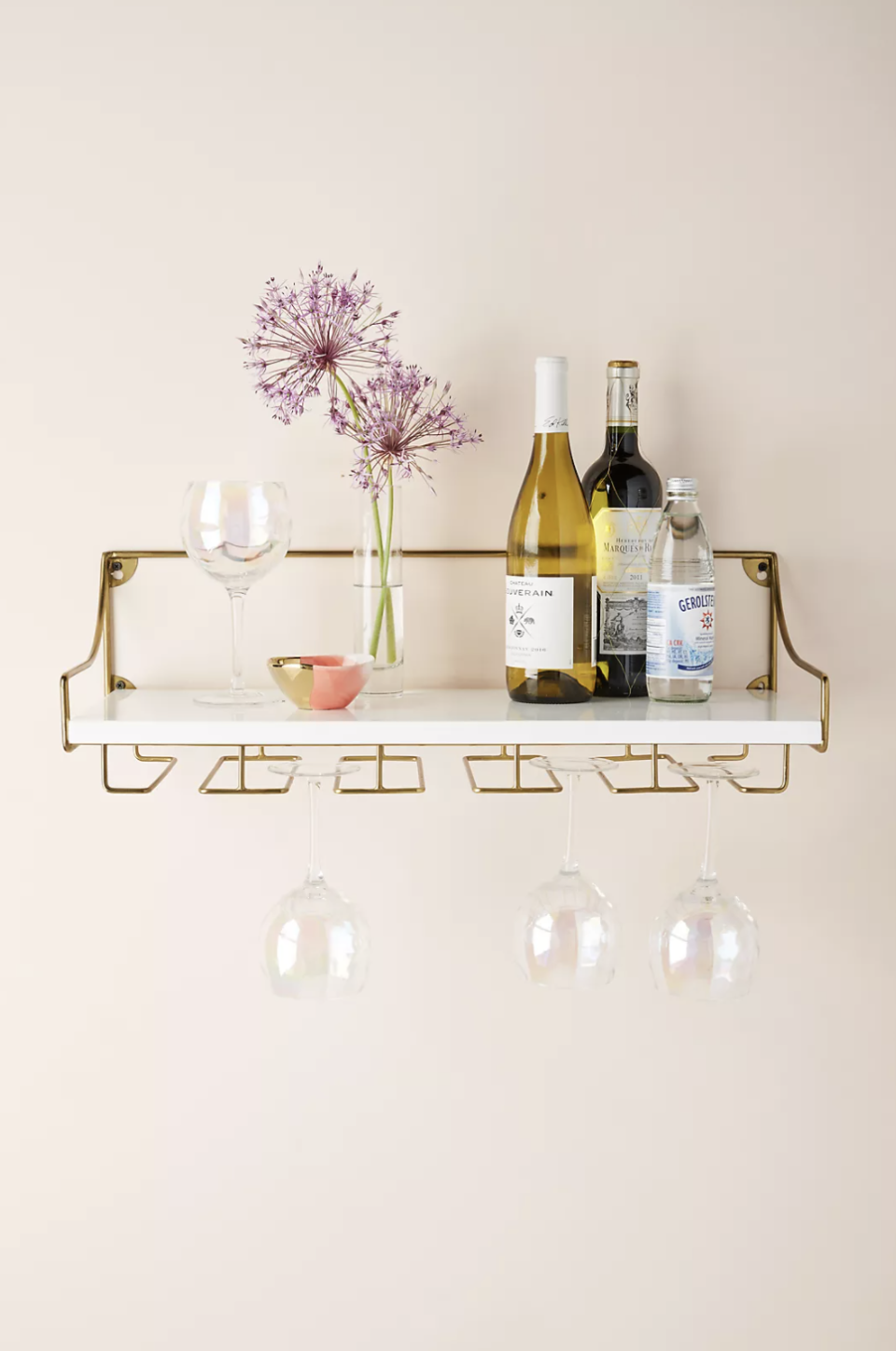29) Mayfair Wall-Mounted Wine Glass Shelf