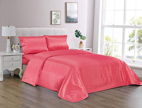 Silky Satin Deep Pocket Sheet Set