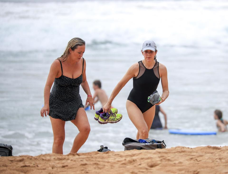 Princess Mary's Aussie family beach day