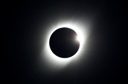 A solar eclipse is observed at Coquimbo