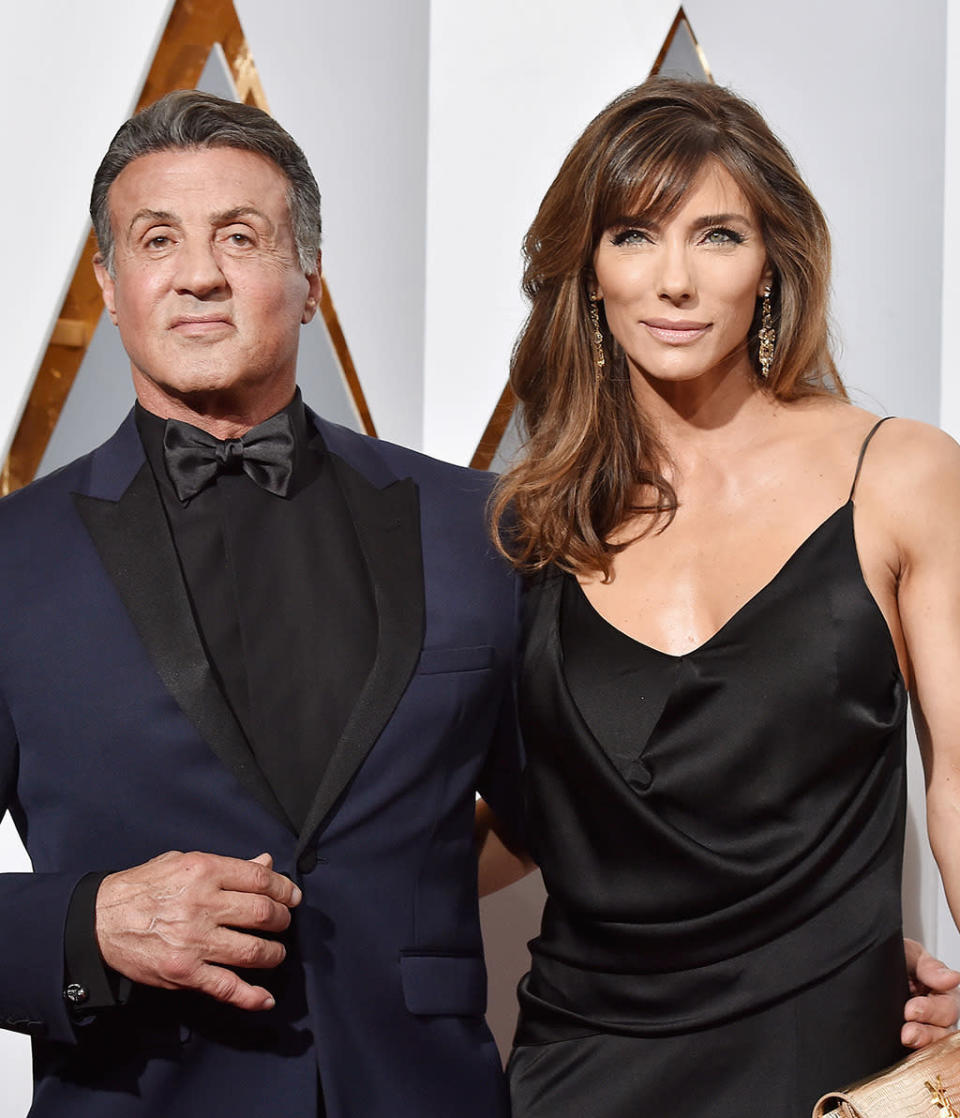 Sylvester Stallone and Jennifer Flavin: 22 years
