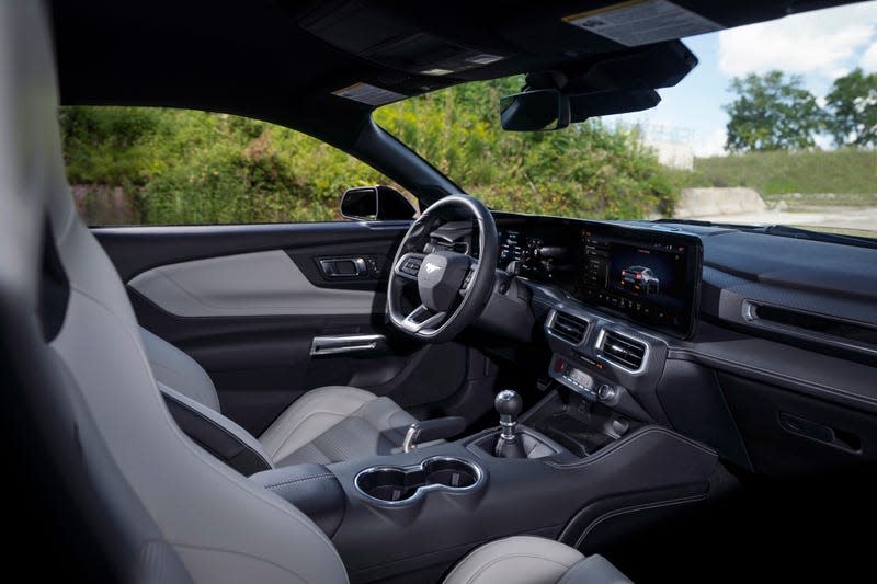 2024 Ford Mustang with Premier interior package.