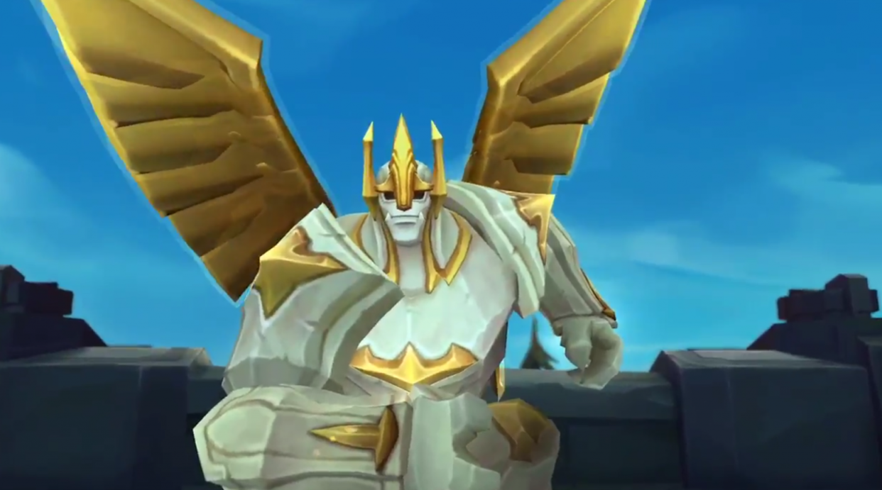 Hello, beautiful new Galio (Riot Games)