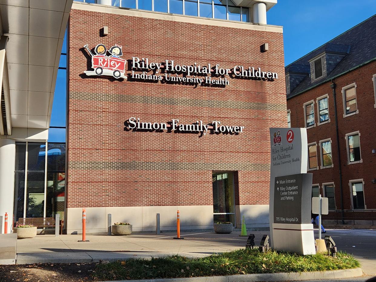 Riley Children's Hospital in Indianapolis.
