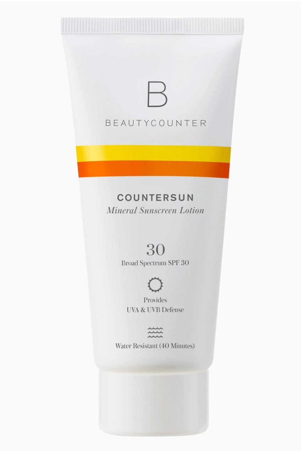 4) Beautycounter Countersun Mineral Sunscreen Lotion SPF 30