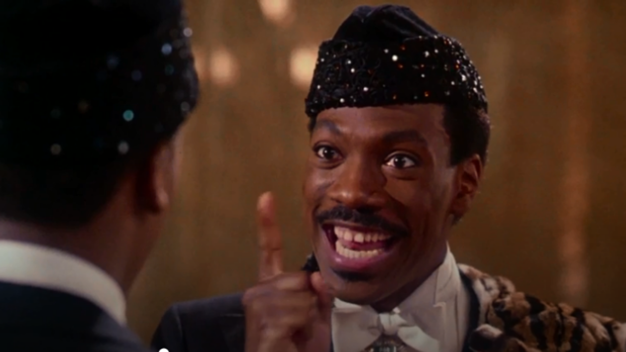  Eddie Murphy in Coming to America. 