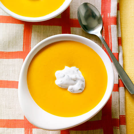 Curried Carrot Coconut Soup