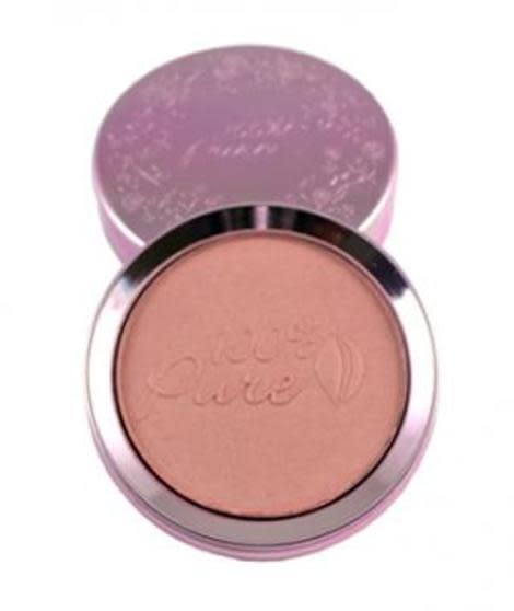 This blush will give you a glowy, not sweaty look. 