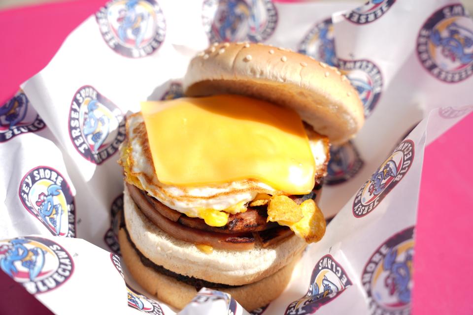 A Taylor Pork Roll Stand is coming to the BlueClaws stadium this year.