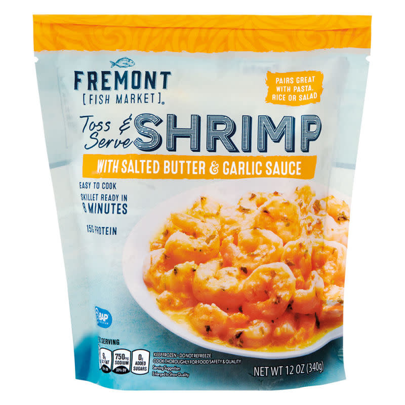 Fremont Fish Market Toss n' Serve Shrimp<p>Aldi</p>