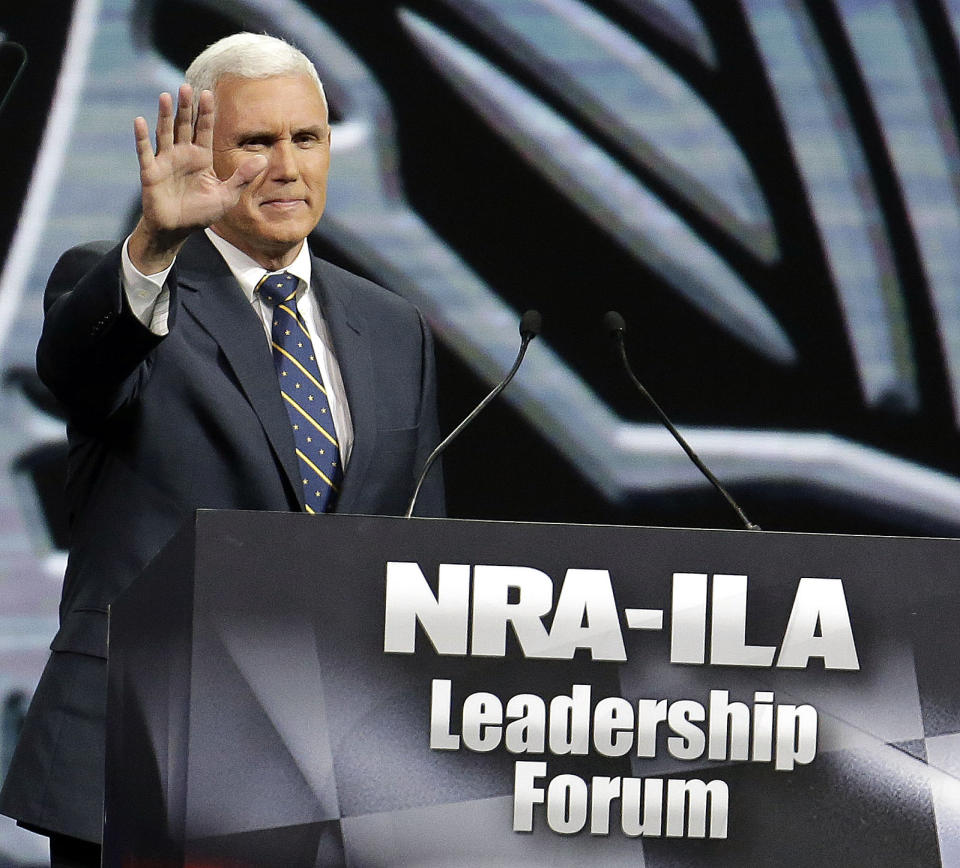 Speaking at the NRA Convention