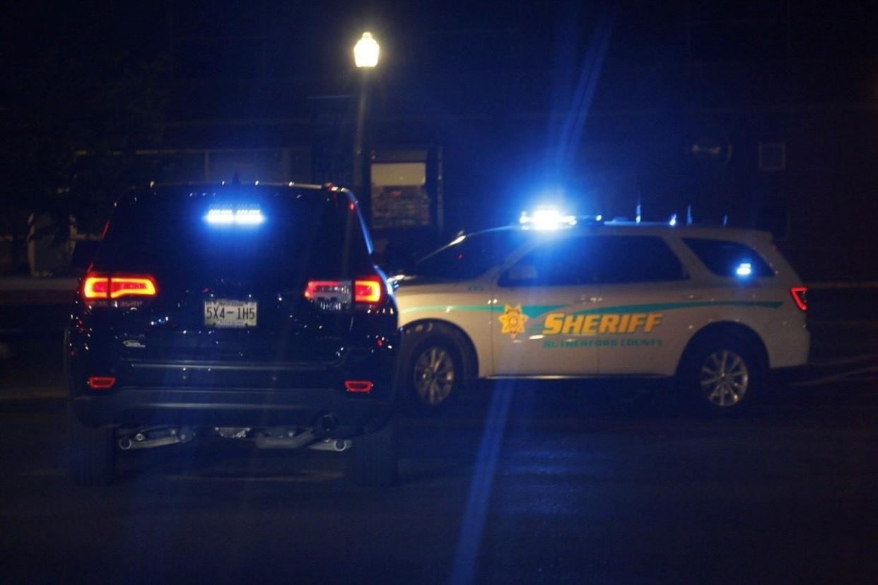 There was a heavy police presence on the MTSU campus Wednesday night after a fatal shooting.