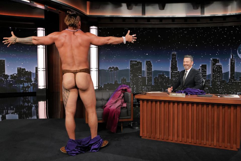 Jason Momoa on Jimmy Kimmel Live